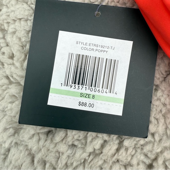 NWT ELLEN TRACY One Piece Swimsuit, High Neck Swimsuit with Keyhole Cutout - Picture 4 of 5